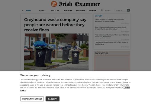 
                            4. Greyhound waste company say people are warned ... - BreakingNews.ie