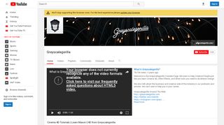 
                            9. Greyscalegorilla - YouTube