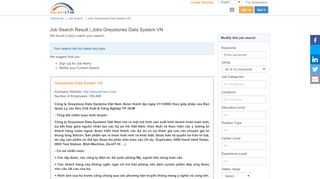 
                            6. Greystones Data System VN Jobs | CareerLink.vn