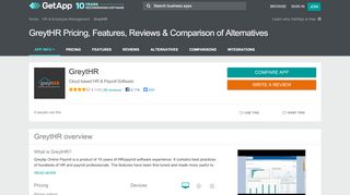 
                            11. GreytHR Pricing, Features, Reviews & Comparison of Alternatives ...