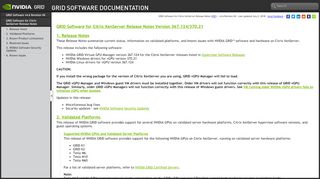 
                            9. GRID Software for Citrix XenServer Release Notes :: GRID Software ...