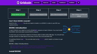 
                            1. Gridcoin - Step 1: BOINC Installation