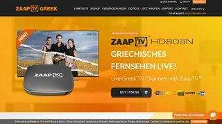 
                            6. Griechischen IPTV-Kanäle mit ZAAPTV™ - Griechisch & Zypriotischen ...