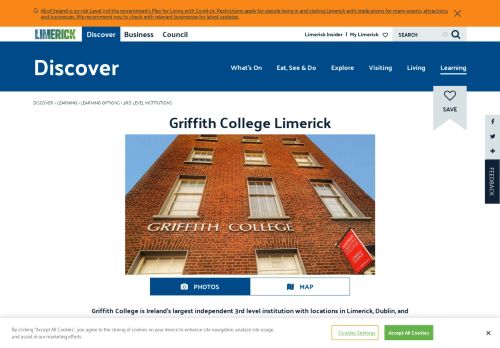 
                            10. Griffith College Limerick | Limerick.ie