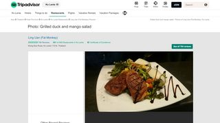 
                            11. Grilled duck and mango salad - Picture of Ling Uan (Fat Monkey), Ko ...