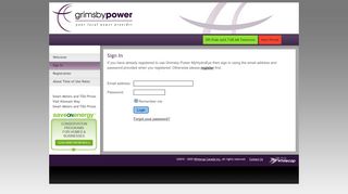 
                            2. Grimsby Power - Sign In - Grimsby Power MyHydroEye