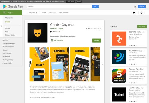 
                            2. Grindr - Gay chat - Google Play पर ऐप्लिकेशन