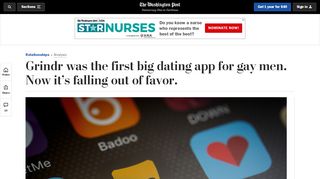 
                            6. Grindr was the first big dating app for gay men. Now it's falling out of ...