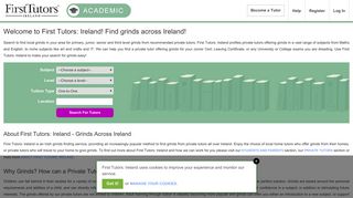 
                            4. Grinds, Private Tutors & Home Tutors - First Tutors: Ireland