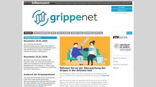 
                            2. GrippeNet: Startseite