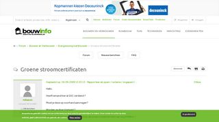 
                            7. Groene stroomcertificaten | Bouwinfo