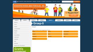 
                            8. Groep 5 - Basisschoolmateriaal voor al uw lesmateriaal voor het ...