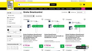 
                            10. Grohe Smartcontrol - | Badkamerwinkel.nl