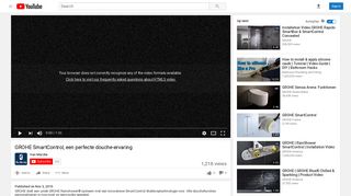 
                            8. GROHE SmartControl, een perfecte douche-ervaring - YouTube