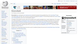 
                            3. Grooveshark - Wikipedia