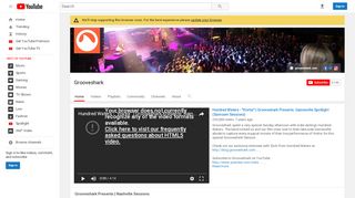 
                            4. Grooveshark - YouTube