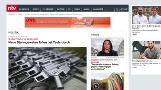 
                            2. Großes Problem für Bundeswehr: Neue Sturmgewehre fallen bei Tests ...