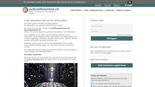 
                            2. Grosshandel - Autoreifenonline.ch