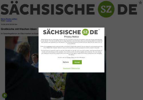 
                            5. Großküche mit frischen Ideen | Sächsische.de