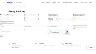 
                            3. Group Booking - On Time, Low Fares, Courteous, Hassle-free ... - IndiGo