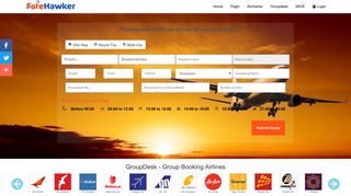 
                            4. Group Booking Spice Jet | FareHawker - An Aviation Portal