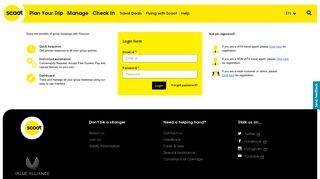 
                            2. Group bookings | Flyscoot