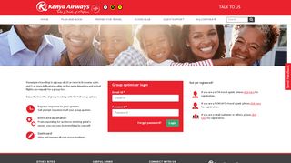 
                            11. Group bookings | Kenya Airways