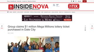
                            12. Group claims $1 million Mega Millions lottery ticket purchased in Dale ...