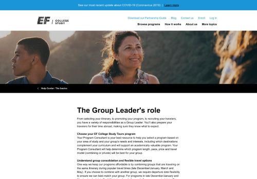 
                            4. Group Leaders | EF College Study Tours