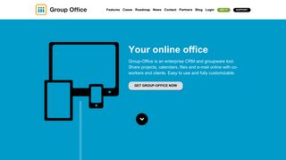 
                            6. Group Office - An open source CRM and groupware application
