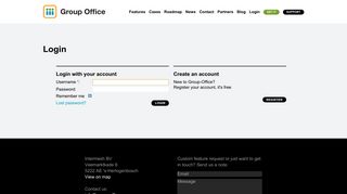 
                            9. Group Office - Login