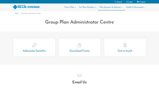
                            4. Group Plan Administrator Centre | Medavie Blue Cross