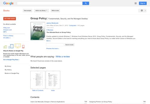 
                            12. Group Policy: Fundamentals, Security, and the Managed ...