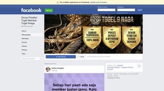 
                            7. Group Prediksi Togel Member Togel 9naga Public Group | Facebook