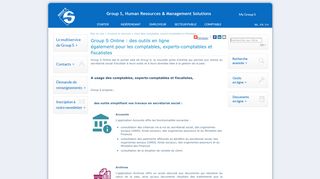 
                            4. Group S Online : des outils en ligne également pour les comptables ...
