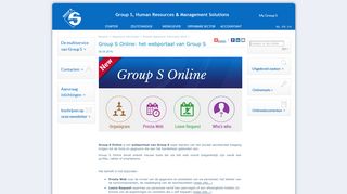 
                            3. Group S Online: het webportaal van Group S
