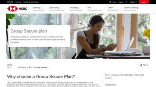 
                            10. Group Secure Insurance Plan | Insurance - HSBC IN - ...