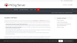 
                            6. GroupAlarm / RETTalarm | HiOrg-Server
