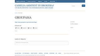 
                            3. GROUPAMA - CAMELIA asistent in brokeraj - WordPress.com
