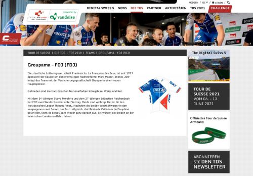 
                            11. Groupama - FDJ (FDJ): Tour de Suisse