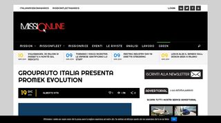 
                            9. Groupauto Italia presenta ProMEK Evolution - Missionline