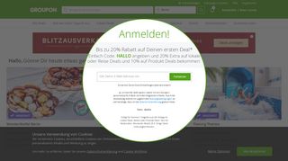 
                            10. Groupon: Deals für Restaurants, Fitness, Reisen, Shopping, Beauty ...