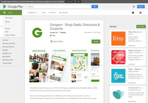 
                            4. Groupon - Deals, Promos et Shopping – Applications sur Google Play