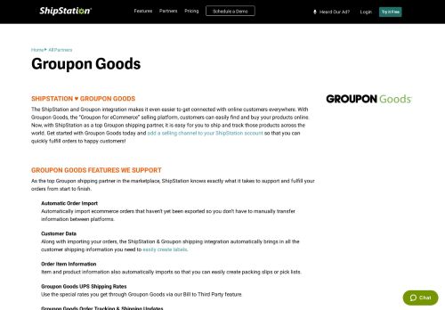 
                            9. Groupon Goods Shipping Integration for Ecommerce | - ShipStation