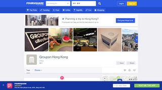
                            7. Groupon Hong Kong - Office in Wan Chai - Foursquare