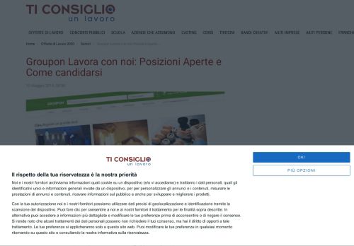 
                            10. Groupon Lavora con noi: Posizioni Aperte e Come candidarsi