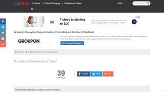 
                            7. Groupon Malaysia Coupon Codes, Promotions & Discount Vouchers ...