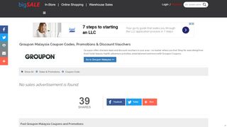 
                            5. Groupon Malaysia Coupon Codes, Promotions & Discount ...