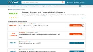 
                            12. Groupon Promo Codes & Discount Codes in February 2019 ... - Iprice.sg