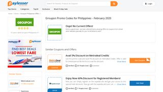
                            11. Groupon Promotion, Coupon and Discount Code Philippines ...
